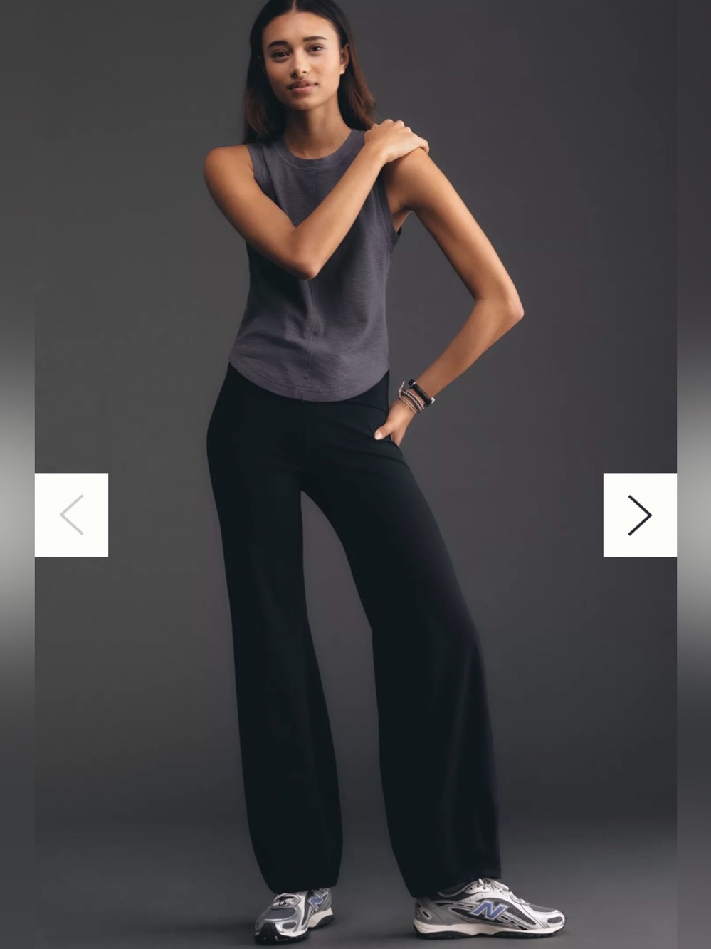 Anthropologie NWT Daily Practice Foldover Bubble Pants in Waypoint, Size M